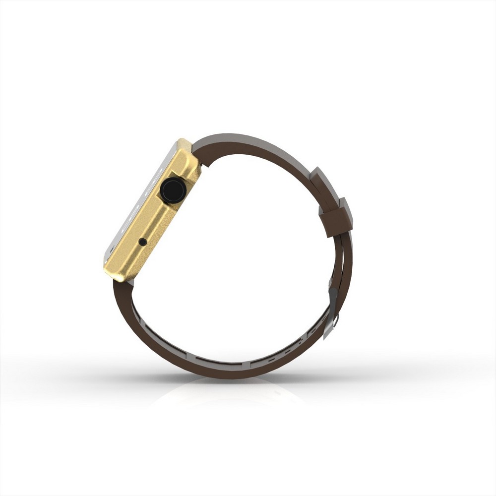 Cool Watch Saat - Gold Edition - Kahverengi Kayış Unisex