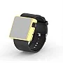 Cool Watch Saat - Gold Edition - Siyah Kayış Unisex