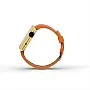 Cool Watch Saat - Gold Edition - Turuncu Kayış Unisex