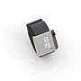 Cool Watch Saat - Gold Shiny Led Edition - Gri Kayış Unisex