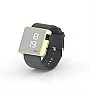 Cool Watch Saat - Gold Shiny Led Edition - Gri Kayış Unisex