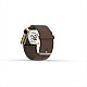 Cool Watch Saat - Gold Shiny Led Edition - Kahverengi Kayış Unisex