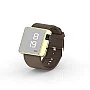 Cool Watch Saat - Gold Shiny Led Edition - Kahverengi Kayış Unisex