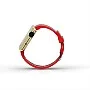 Cool Watch Saat - Gold Shiny Led Edition - Kırmızı Kayış Unisex