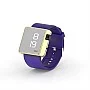 Cool Watch Saat - Gold Shiny Led Edition - Mor Kayış Unisex