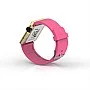 Cool Watch Saat - Gold Shiny Led Edition - Pembe Kayış Unisex