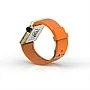 Cool Watch Saat - Gold Shiny Led Edition - Turuncu Kayış Unisex