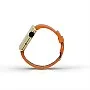 Cool Watch Saat - Gold Shiny Led Edition - Turuncu Kayış Unisex