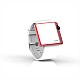 Cool Watch Saat - Kırmızı Edition - Beyaz Kayış Unisex
