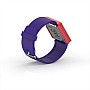 Cool Watch Saat - Kırmızı Edition - Mor Kayış Unisex