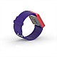 Cool Watch Saat - Kırmızı Edition - Mor Kayış Unisex