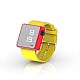 Cool Watch Saat - Kırmızı Edition - Sarı Kayış Unisex