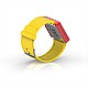 Cool Watch Saat - Kırmızı Edition - Sarı Kayış Unisex