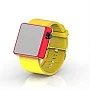 Cool Watch Saat - Kırmızı Edition - Sarı Kayış Unisex