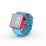 Cool Watch Saat - Kırmızı Edition - Turkuaz Kayış Unisex Cool Watch Saat - Kırmızı Edition - Turkuaz Kayış Unisex