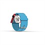Cool Watch Saat - Kırmızı Edition - Turkuaz Kayış Unisex