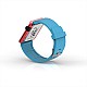 Cool Watch Saat - Kırmızı Edition - Turkuaz Kayış Unisex