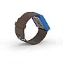 Cool Watch Saat - Mavi Edition - Kahverengi Kayış Unisex