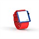Cool Watch Saat - Mavi Edition - Kırmızı Kayış Unisex