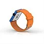 Cool Watch Saat - Mavi Edition - Turuncu Kayış Unisex