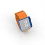 Cool Watch Saat - Mavi Edition - Turuncu Kayış Unisex