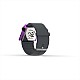 Cool Watch Saat - Mor Edition - Gri Kayış Unisex