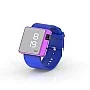 Cool Watch Saat - Mor Edition - Mavi Kayış Unisex