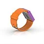 Cool Watch Saat - Mor Edition - Turuncu Kayış Unisex