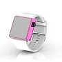 Cool Watch Saat - Pembe Edition - Beyaz Kayış Unisex