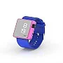 Cool Watch Saat - Pembe Edition - Mavi Kayış Unisex
