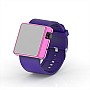 Cool Watch Saat - Pembe Edition - Mor Kayış Unisex