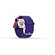 Cool Watch Saat - Pembe Edition - Mor Kayış Unisex