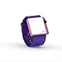 Cool Watch Saat - Pembe Edition - Mor Kayış Unisex
