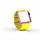 Cool Watch Saat - Pembe Edition - Sarı Kayış Unisex