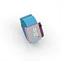 Cool Watch Saat - Pembe Edition - Turkuaz Kayış Unisex