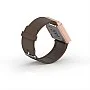 Cool Watch Saat - Rose Edition - Kahverengi Kayış Unisex