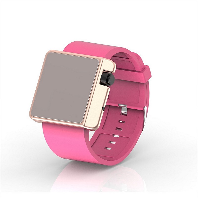Cool Watch Saat - Rose Edition - Pembe Kayış Unisex