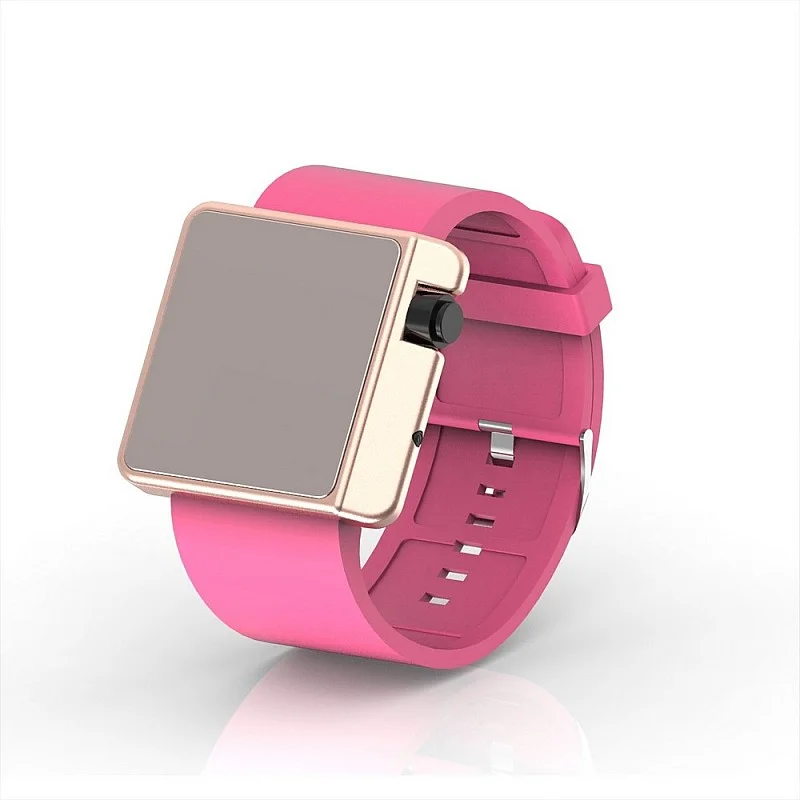 Cool Watch Saat - Rose Edition - Pembe Kayış Unisex