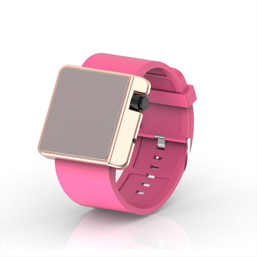 Cool Watch Saat - Rose Edition - Pembe Kayış Unisex