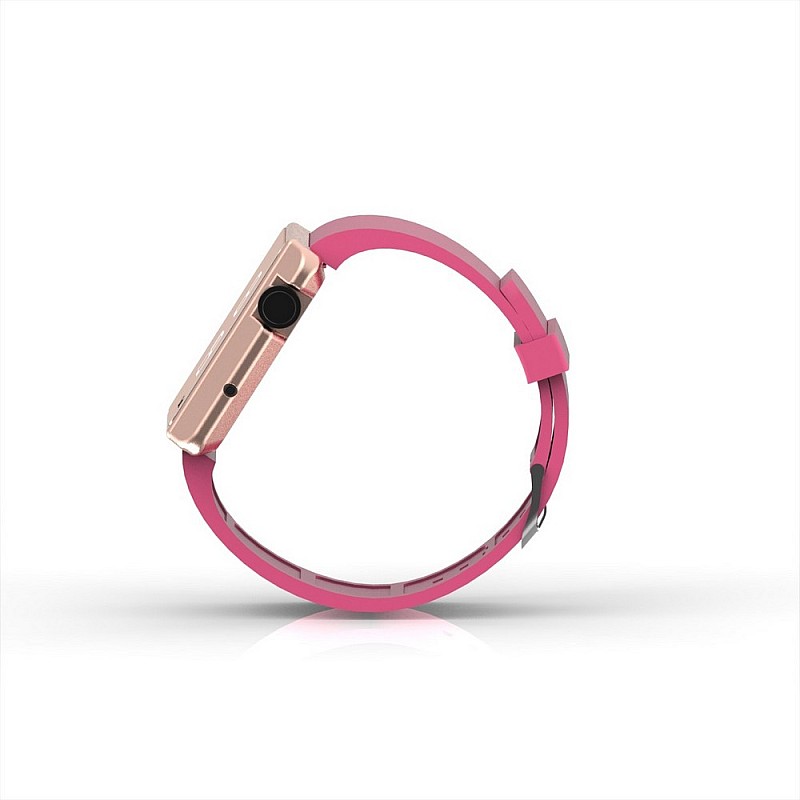 Cool Watch Saat - Rose Edition - Pembe Kayış Unisex