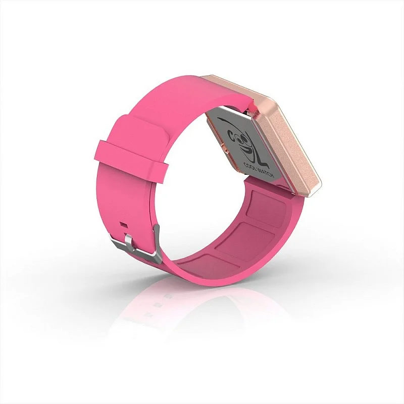 Cool Watch Saat - Rose Edition - Pembe Kayış Unisex