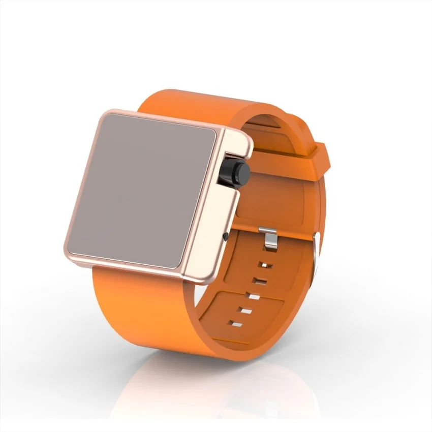 Cool Watch Saat - Rose Edition - Turuncu Kayış Unisex Cool Watch Saat - Rose Edition - Turuncu Kayış Unisex