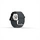 Cool Watch Saat - Siyah Edition - Gri Kayış Unisex