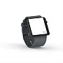 Cool Watch Saat - Siyah Edition - Gri Kayış Unisex