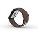 Cool Watch Saat - Siyah Edition - Kahverengi Kayış Unisex