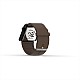 Cool Watch Saat - Siyah Edition - Kahverengi Kayış Unisex