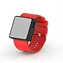 Cool Watch Saat - Siyah Edition - Kırmızı Kayış Unisex Cool Watch Saat - Siyah Edition - Kırmızı Kayış Unisex