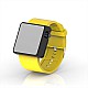 Cool Watch Saat - Siyah Edition - Sarı Kayış Unisex
