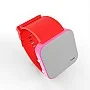 Cool Watch Saat - Pembe Led Kasa - Kırmızı Kayış Unisex