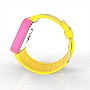 Cool Watch Saat - Pembe Led Kasa - Sarı Kayış Unisex